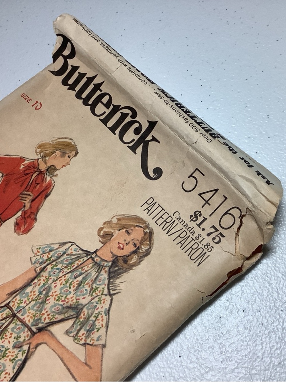 Butterick 5416 Sewing Pattern - Picture 4 of 4